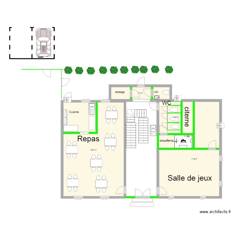 ancienne mairie revue. Plan de 0 pièce et 0 m2