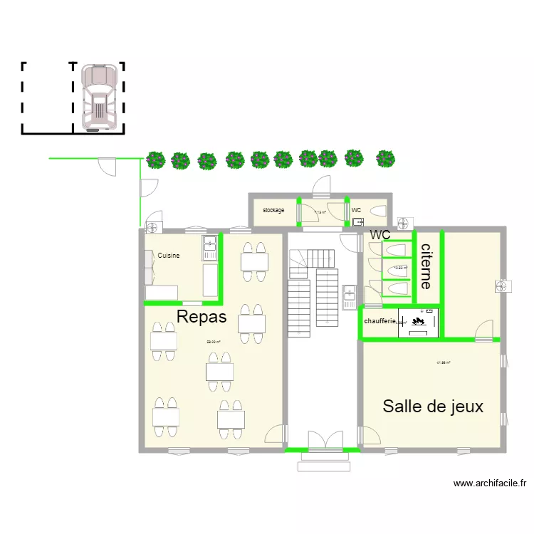 ancienne mairie revue. Plan de 