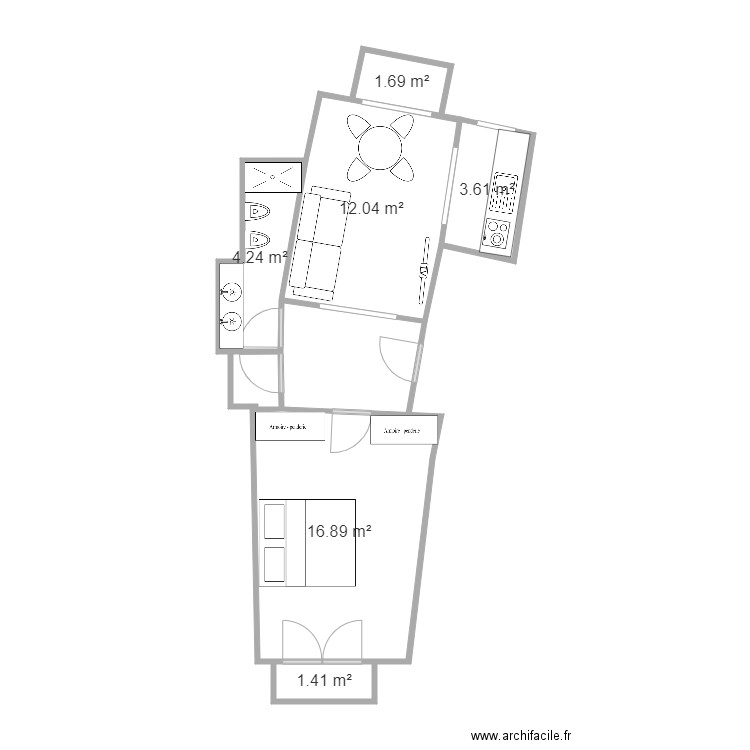 554. Plan de 0 pièce et 0 m2