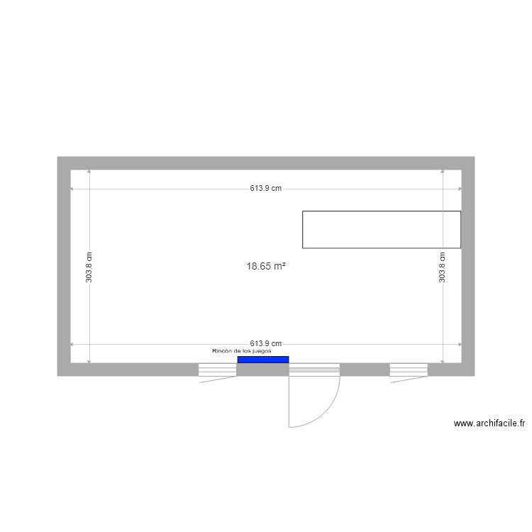 5860 Plano local actual. Plan de 0 pièce et 0 m2