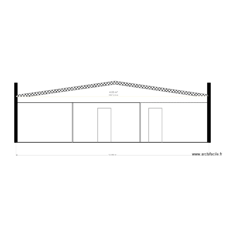 PLAN DE COUPE PCMI3. Plan de 0 pièce et 0 m2