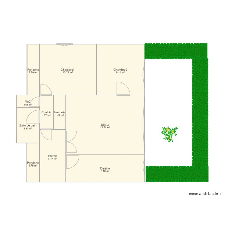 RBH NOISY. Plan de 0 pièce et 0 m2