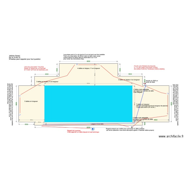 terrasse piscine end plus prise. Plan de 0 pièce et 0 m2