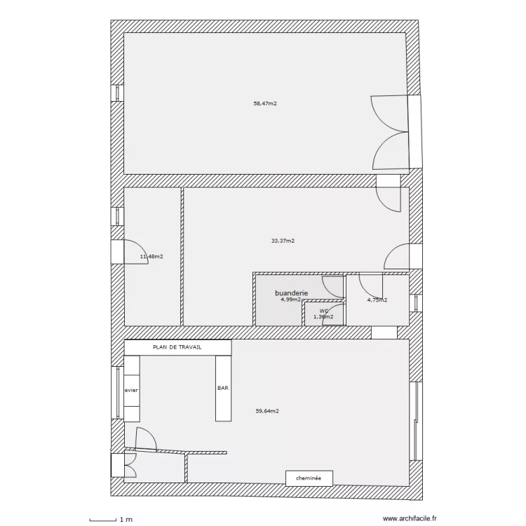 atelier. Plan de atelier. Plan de