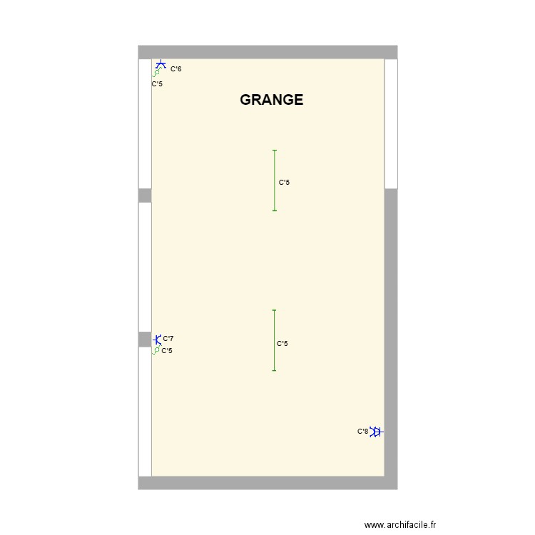 VINCENT GRANGE. Plan de 0 pièce et 0 m2