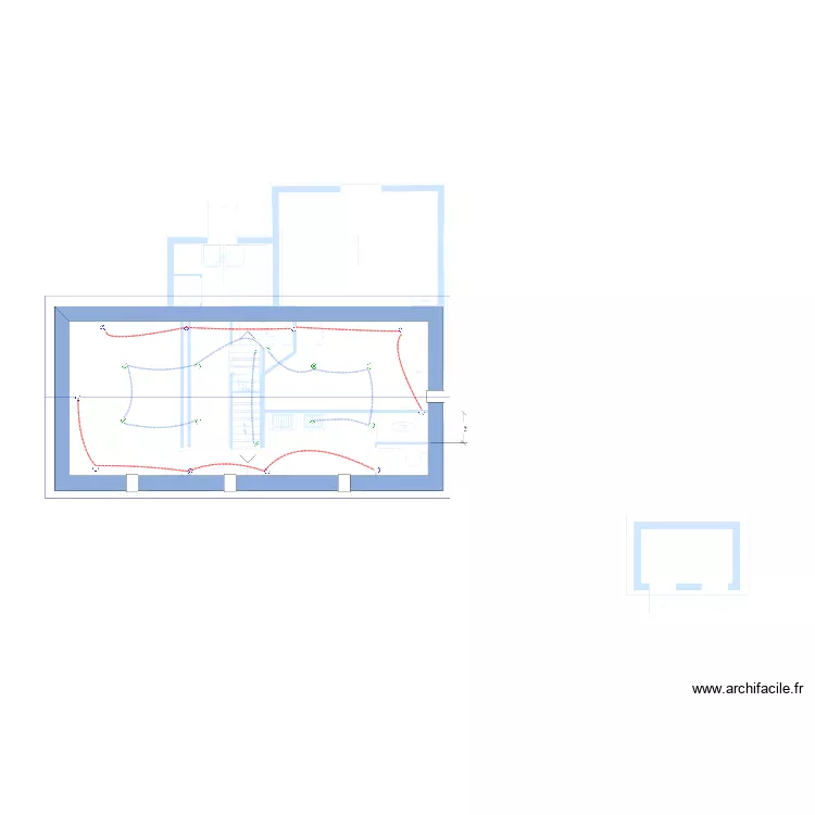 Le Segur Grenier. Plan de 