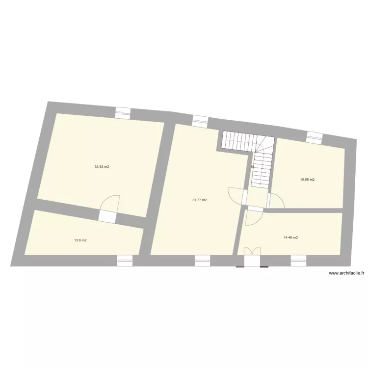 LaBoetie premier approximatif. Plan de 