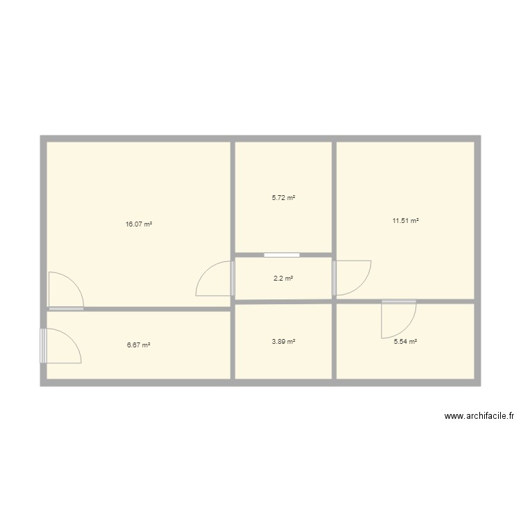 18CASTOR RDC. Plan de 0 pièce et 0 m2