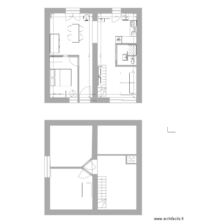 Pierre. Plan de 0 pièce et 0 m2