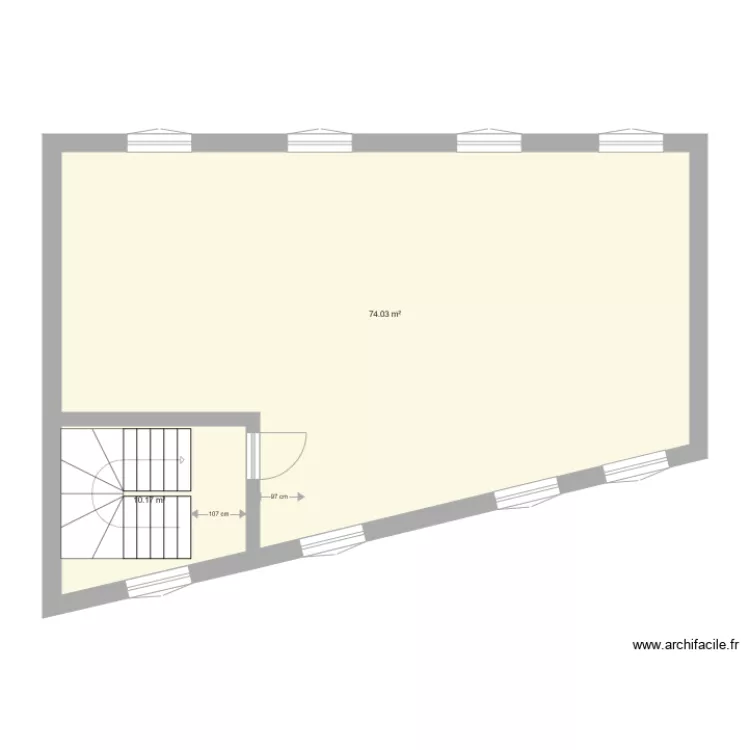 NOISY LE SEC 2. Plan de 