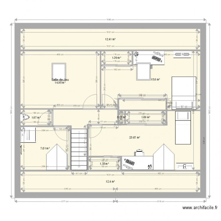 bruno et karine. Plan de 0 pièce et 0 m2