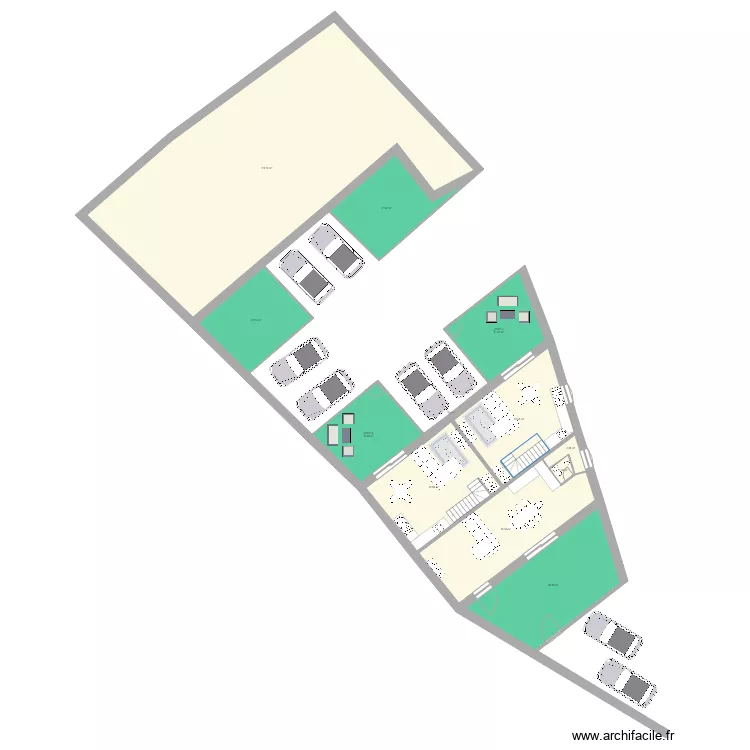 appart remise sans plan. Plan de 