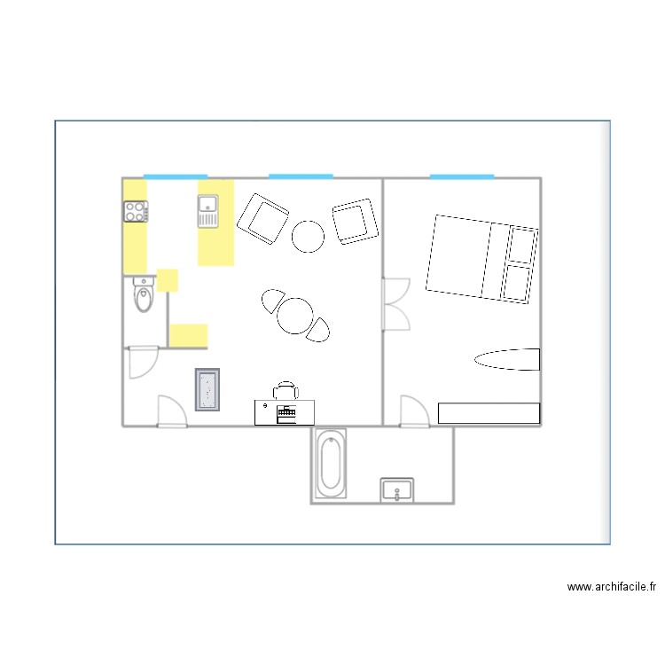 certain. Plan de 0 pièce et 0 m2