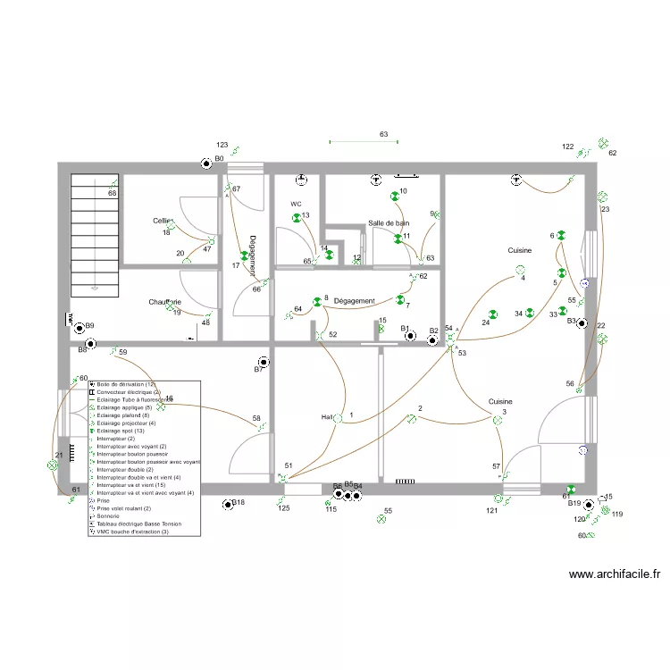 fleurentdidier rdc Eclairage. Plan de 