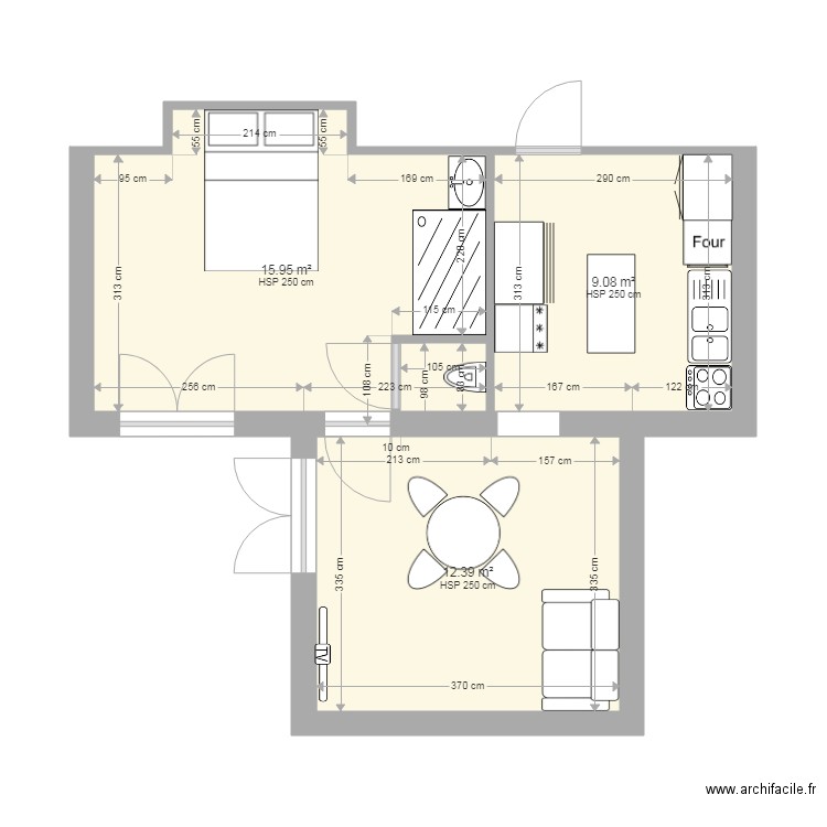 Stidio originel 2. Plan de 0 pièce et 0 m2