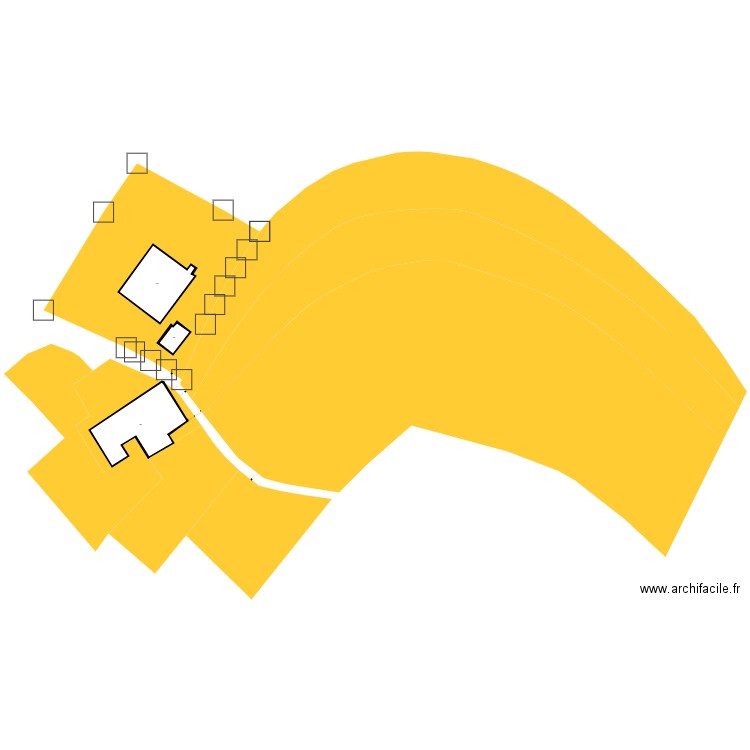 Limites maison. Plan de 0 pièce et 0 m2