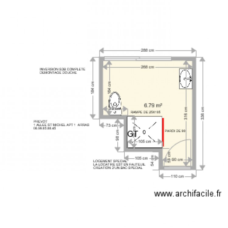 PREVOT. Plan de 0 pièce et 0 m2