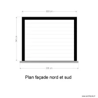 fa&ccedil;ades nord et sud