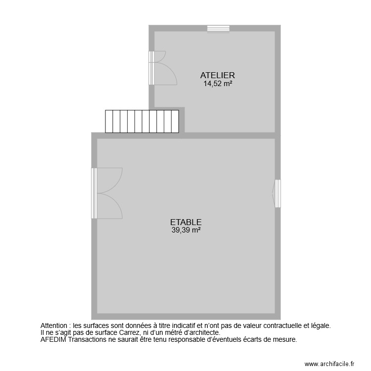 BI 6537 ETABLE. Plan de 0 pièce et 0 m2