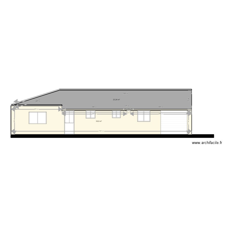 facades provence 2. Plan de 0 pièce et 0 m2