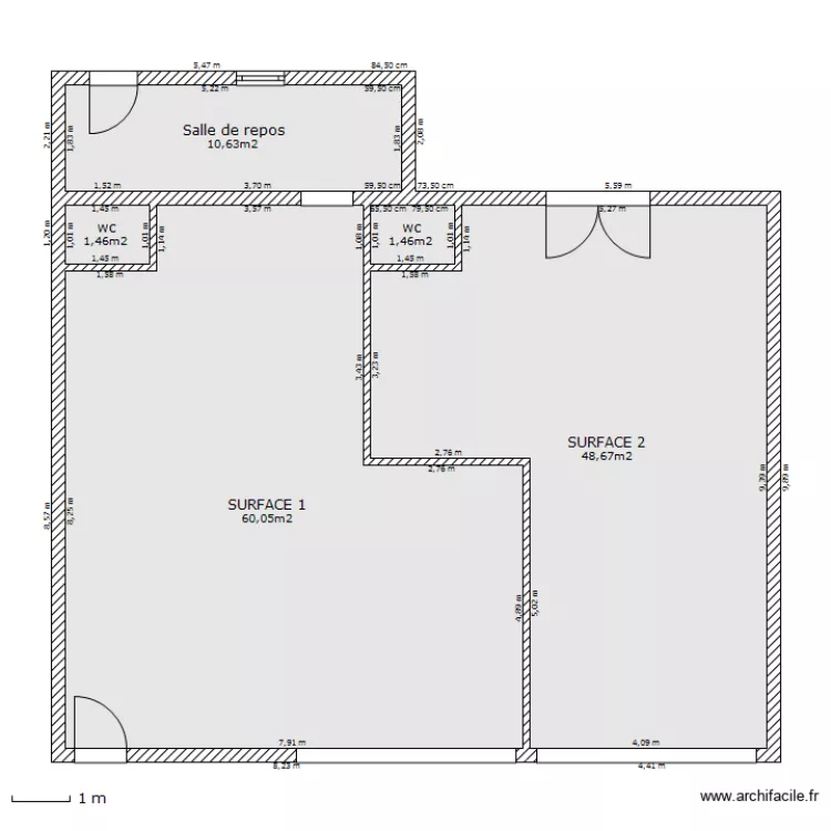 rdc*. Plan de 