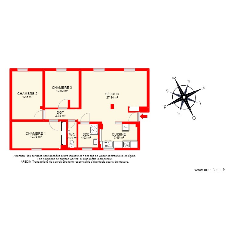 BI 14285. Plan de 0 pièce et 0 m2