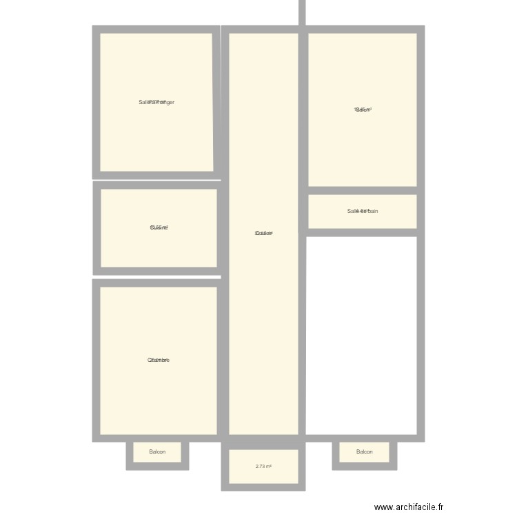 maison. Plan de 0 pièce et 0 m2