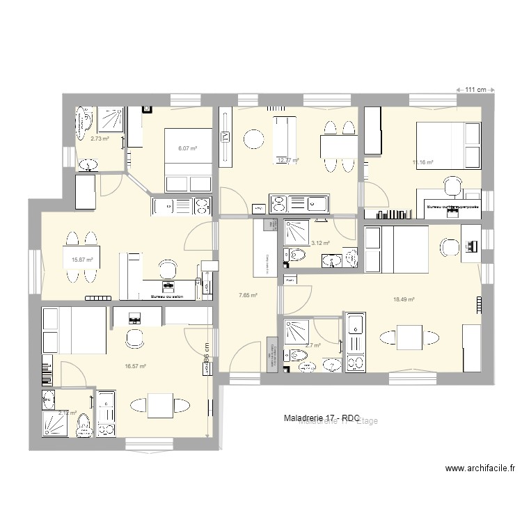 Maladrerie17. Plan de 0 pièce et 0 m2