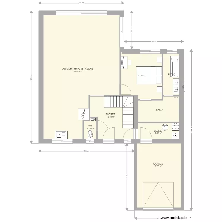 LAST CHANCE 3 300 ETAGE LUXE. Plan de 