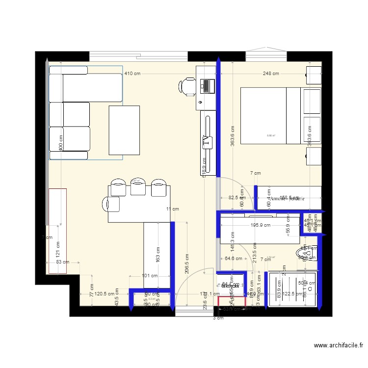 apartement 4. Plan de 0 pièce et 0 m2