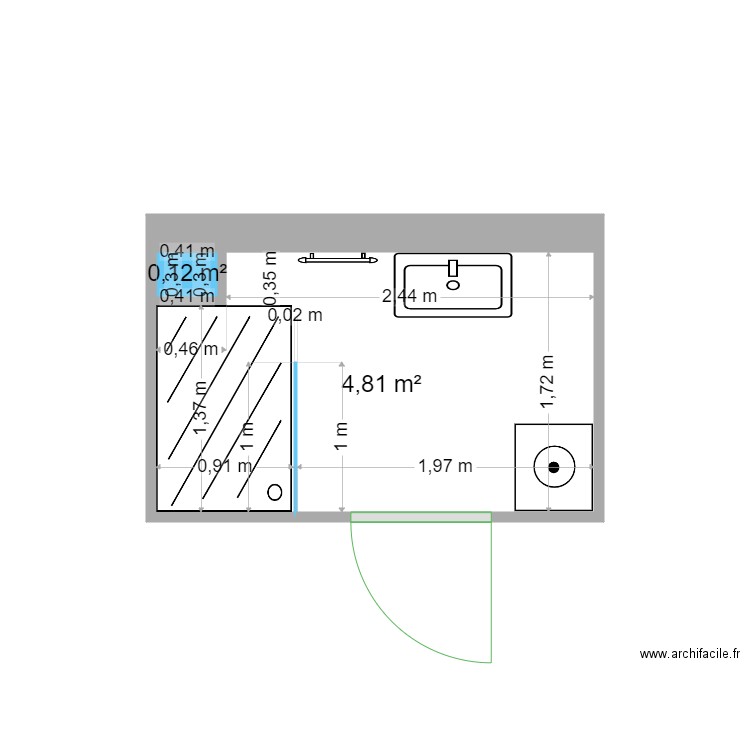 LAMOULIE 2. Plan de 0 pièce et 0 m2