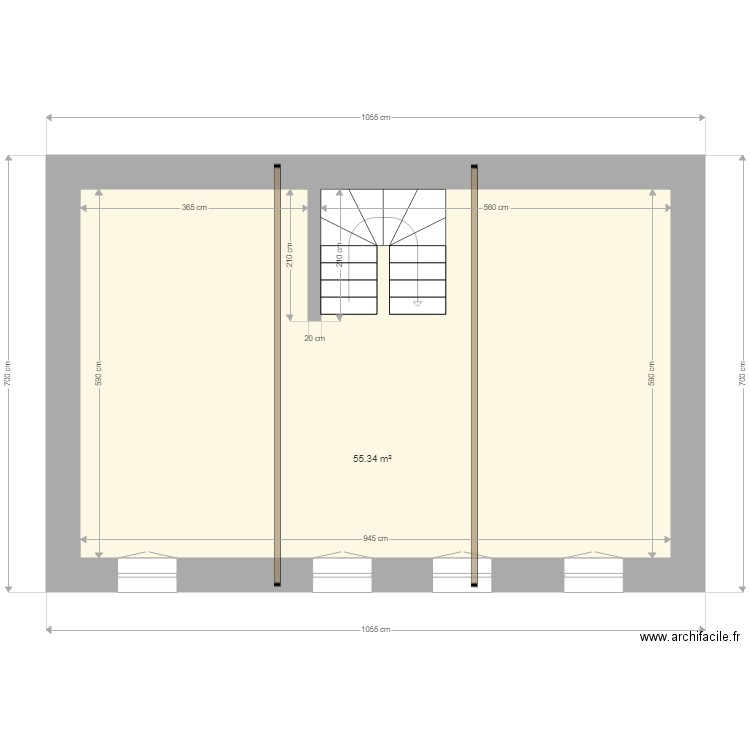 charpente. Plan de 0 pièce et 0 m2
