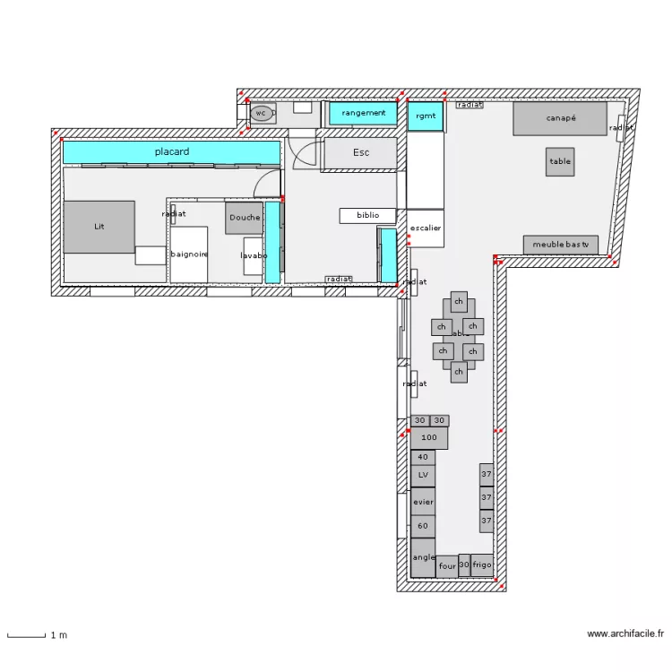 RDC . Plan de RDC . Plan de