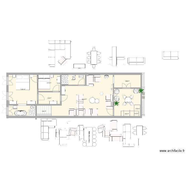 MAISONJAUNEV17. Plan de 0 pièce et 0 m2