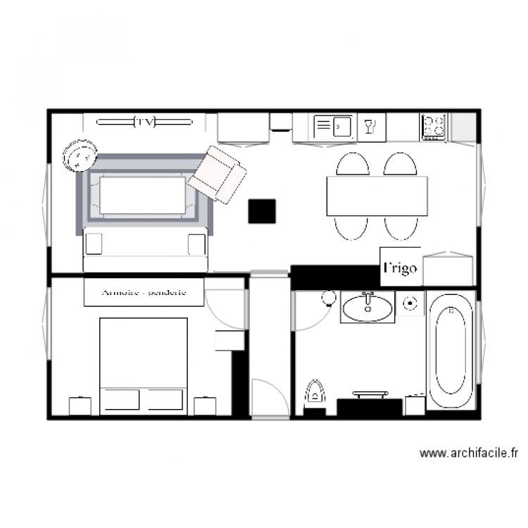 test. Plan de 0 pièce et 0 m2