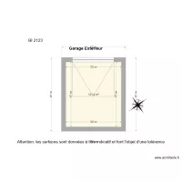 BI2123  cot Garage exterieur