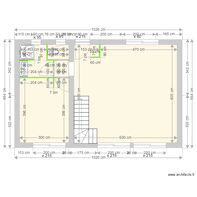 REBSOMEN RDC. Plan de 0 pièce et 0 m2