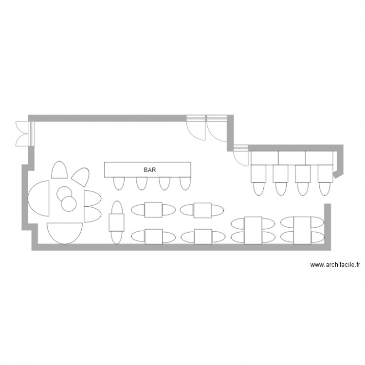 RESTAURANT AU COEUR DU VILLAGE 2. Plan de 0 pièce et 0 m2