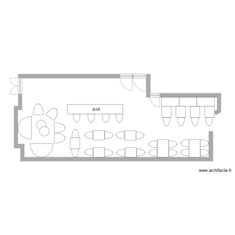 RESTAURANT AU COEUR DU VILLAGE 2. Plan de 