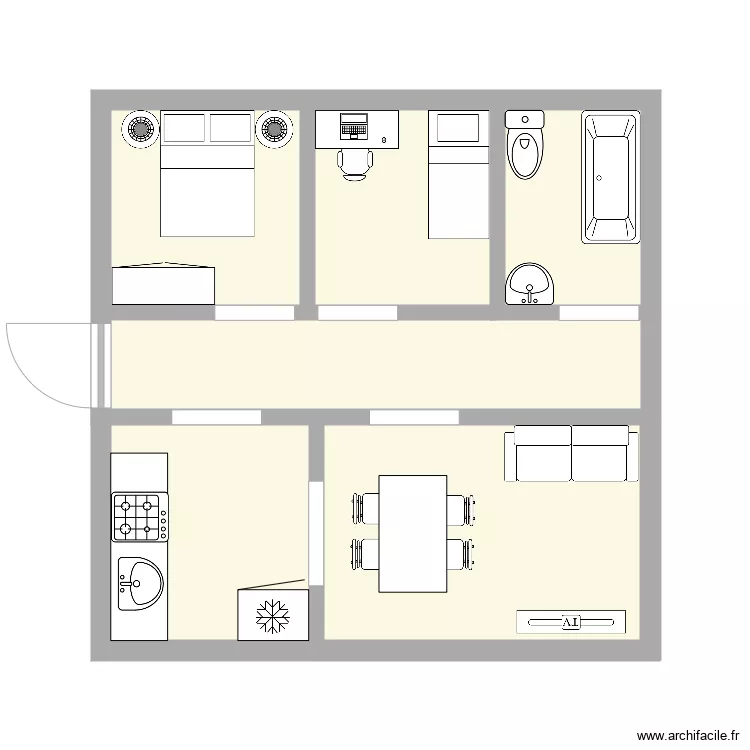 maison 1. Plan de maison 1. Plan de