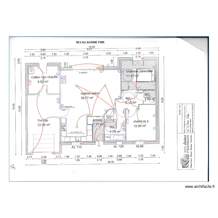 GLOBAL CHAMAILLARD . Plan de 