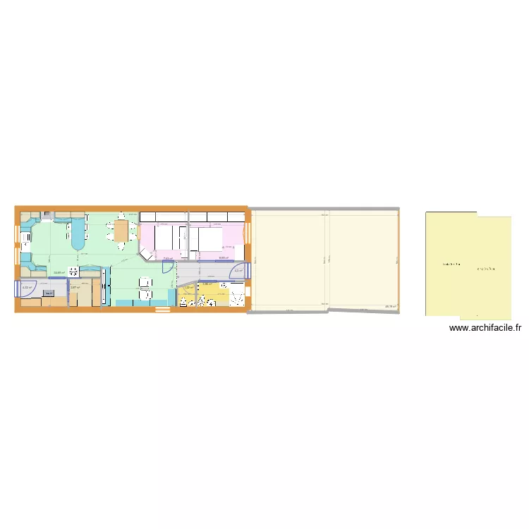 Anc Projet Rog&eacute;ville05. Plan de 
