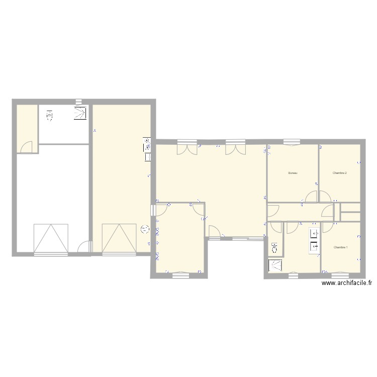 maison-prise. Plan de 0 pièce et 0 m2