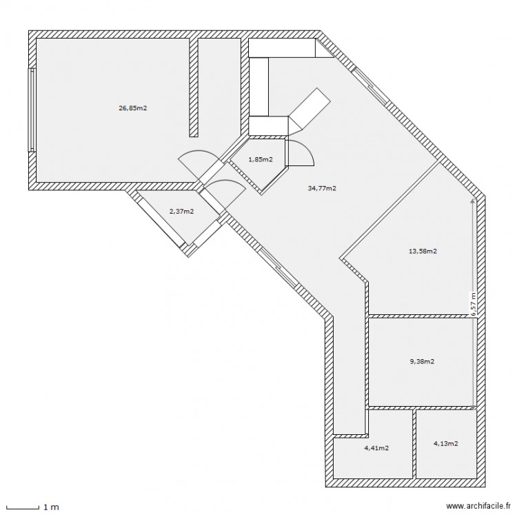 V concept. Plan de 0 pièce et 0 m2