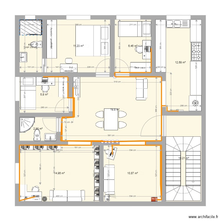 Cablage rj45 Aymeric GRASSULLO. Plan de 0 pièce et 0 m2