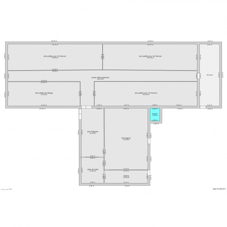 chevrerie   fromagerie (Mounir) . Plan de 0 pièce et 0 m2