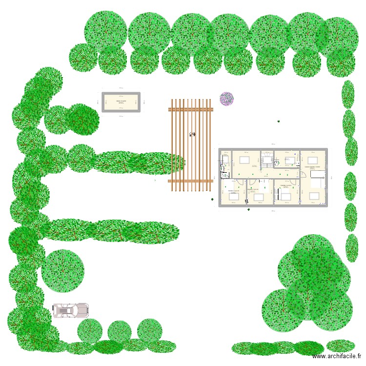 plan 1er étage POUR SERGE 2023 05 01. Plan de 8 pièces et 117 m2