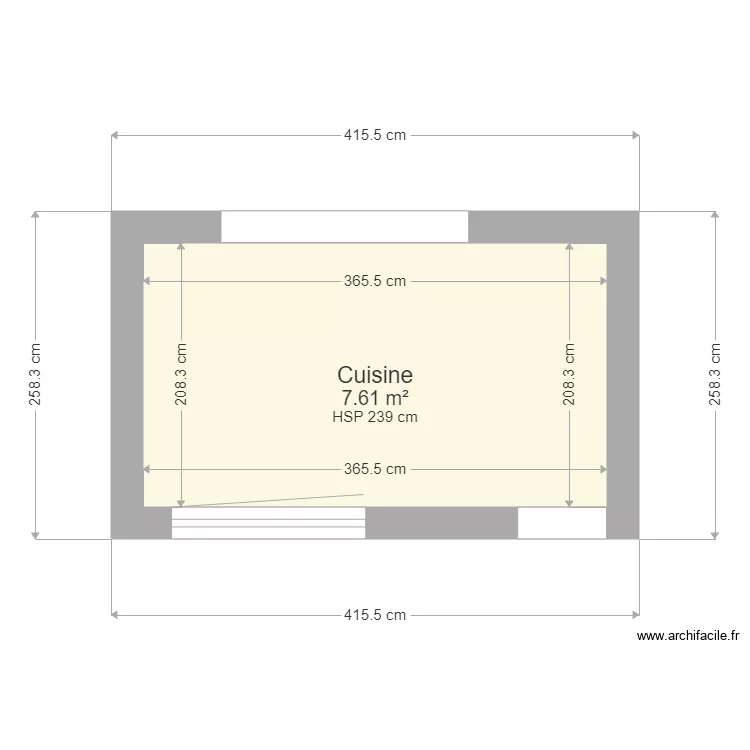 Cuisine. Plan de Cuisine. Plan de