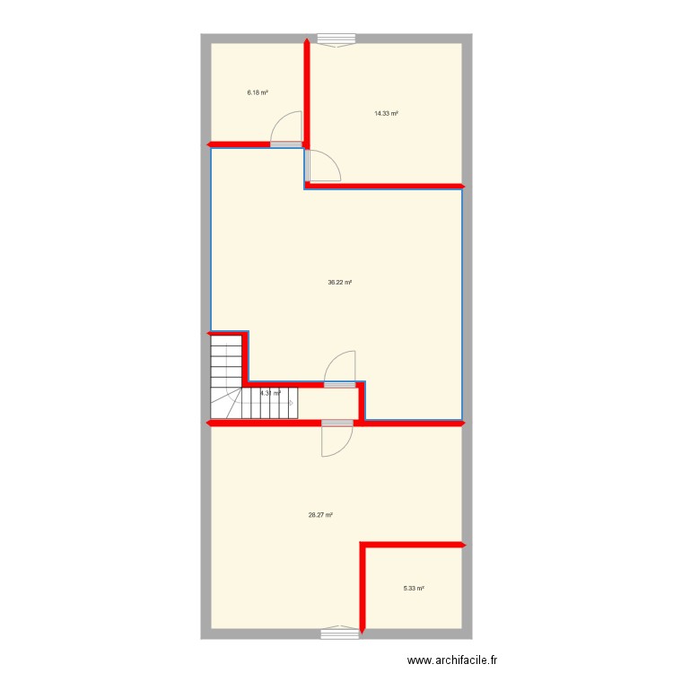 Courchapoix Principale 26 grenier 2. Plan de 0 pièce et 0 m2