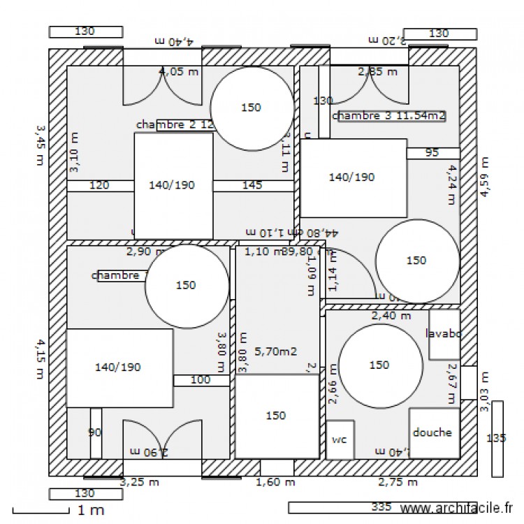 plan etage4. Plan de 0 pièce et 0 m2